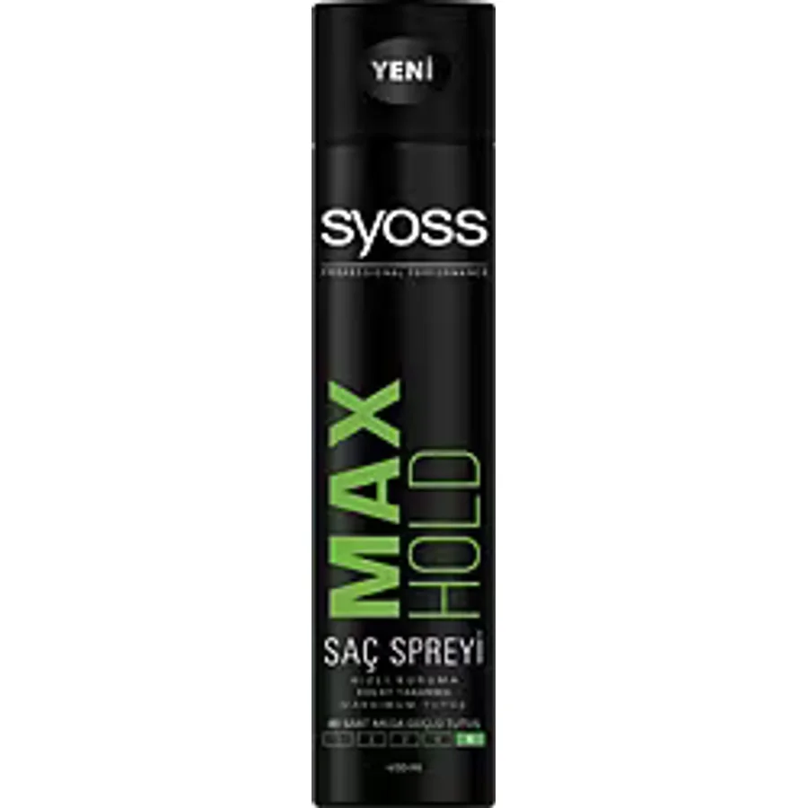 Syoss Max Hold Mega Güçlü 400 ml Saç Spreyi