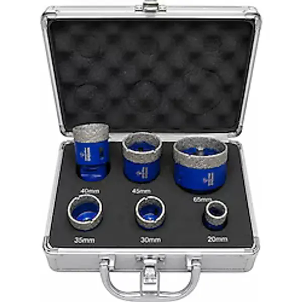 Syt Seramik Fayans ve Granit Delme Panç Set 65MM-45MM-40MM-35MM-30MM-20MM
