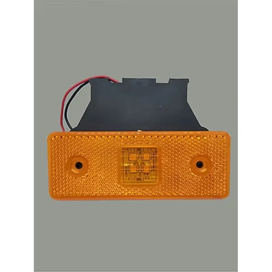 T.A.S. 12 Adet 4 Ledli Dorse Yan Kasa Led Lamba 24V Sarı (E Belgeli)