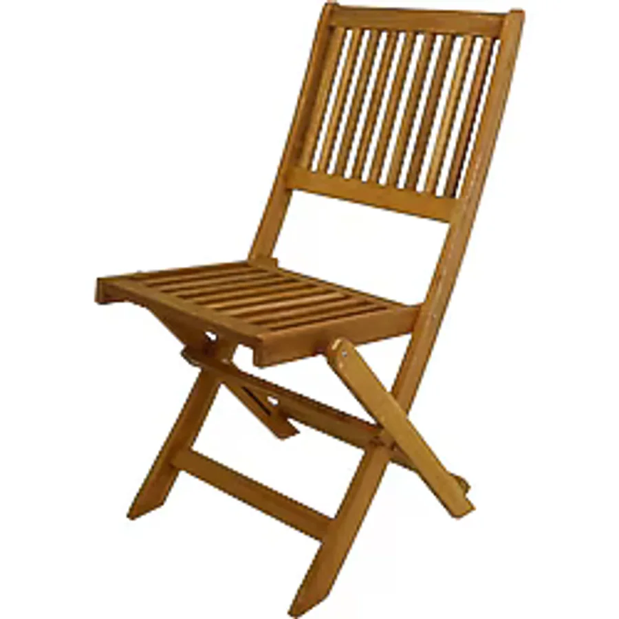 T. Concept Ahşap Kolsuz Katlanır Sandalye,Bahçe Balkon Teras