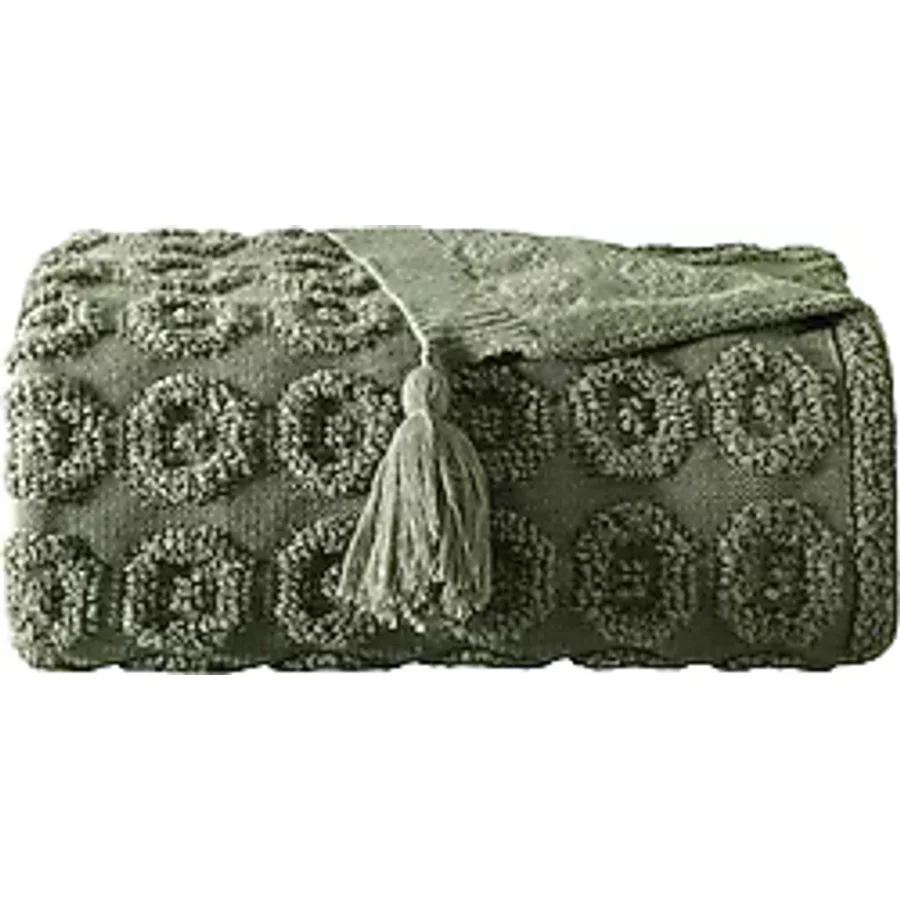 Taç Butik Patagonya Throw Yeşil 130x170 cm TV Battaniyesi