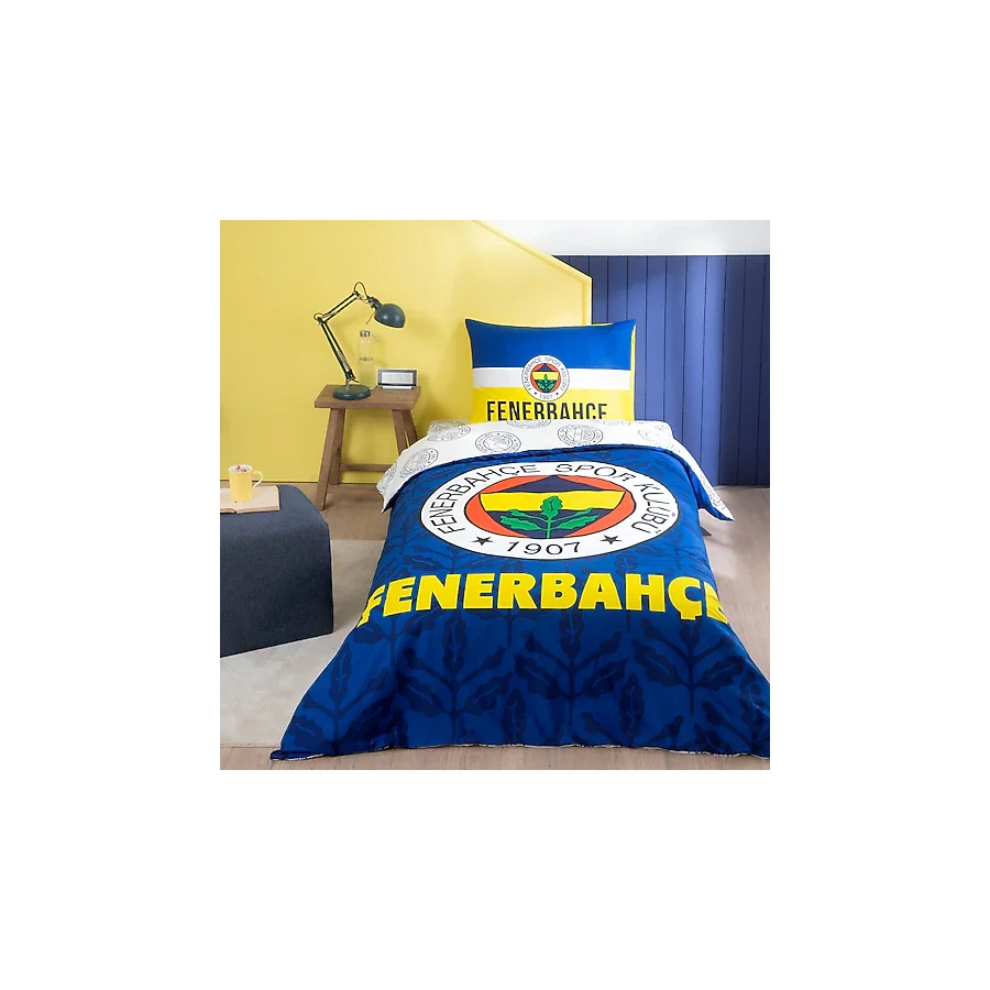 Taç Fenerbahçe Palamut Lisanslı Pamuk Tek Kişilik Nevresim Takımı