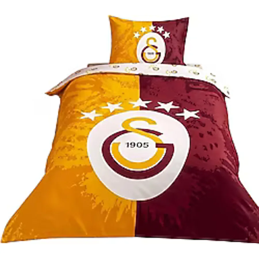 Taç Galatasaray 5 Yıldız Lisanslı Tek Kişilik Nevresim Takımı