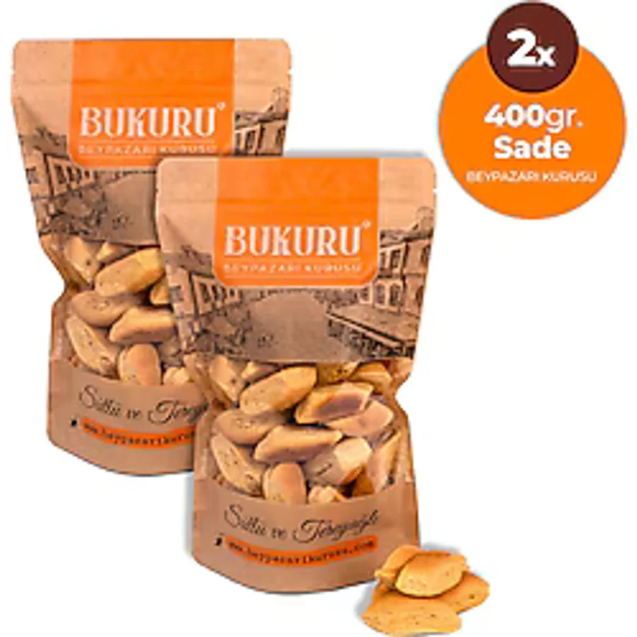 Tadım Kuru Fırını Tereyağlı Beypazarı Kurusu 2 x 400 G