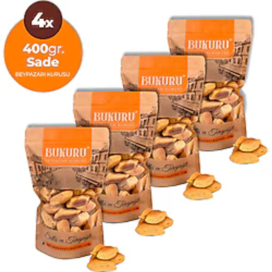 Tadım Kuru Fırını Tereyağlı Beypazarı Kurusu 4 x 400 G