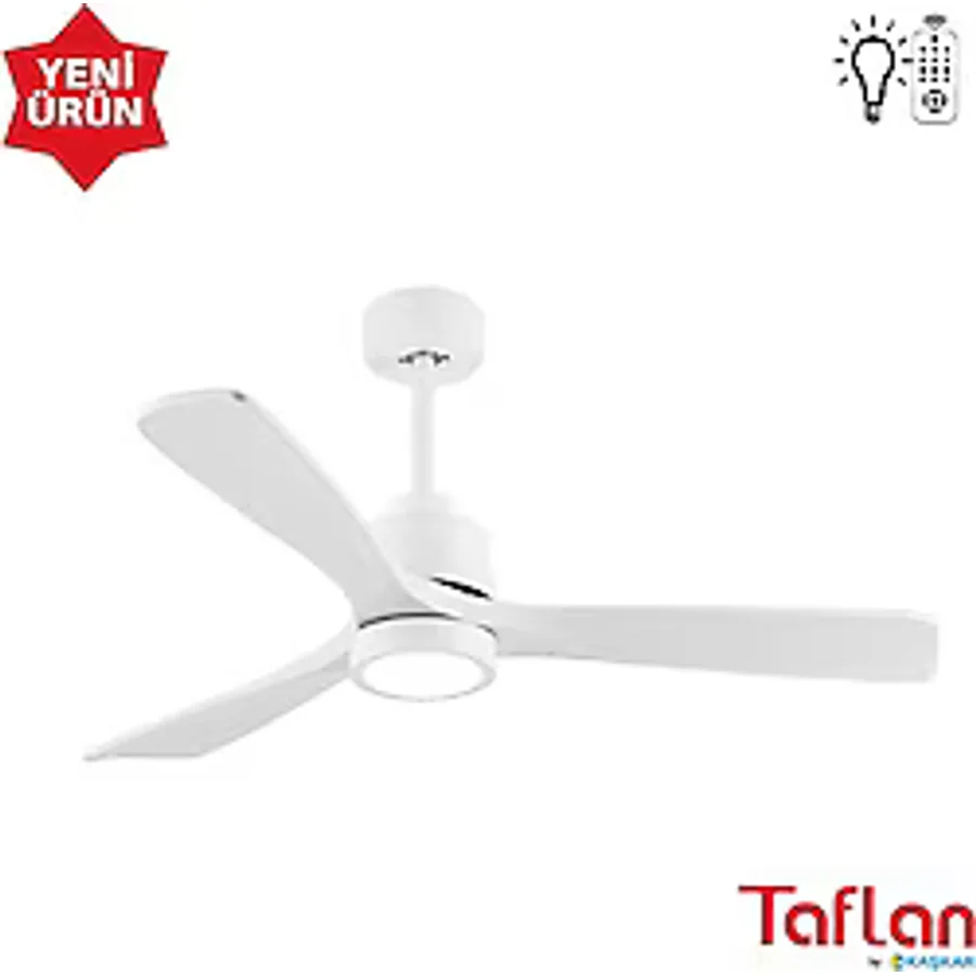 Taflan Kaşkar F52203 Uzaktan Kumandalı Aydınlatmalı Tavan Vantilatörü