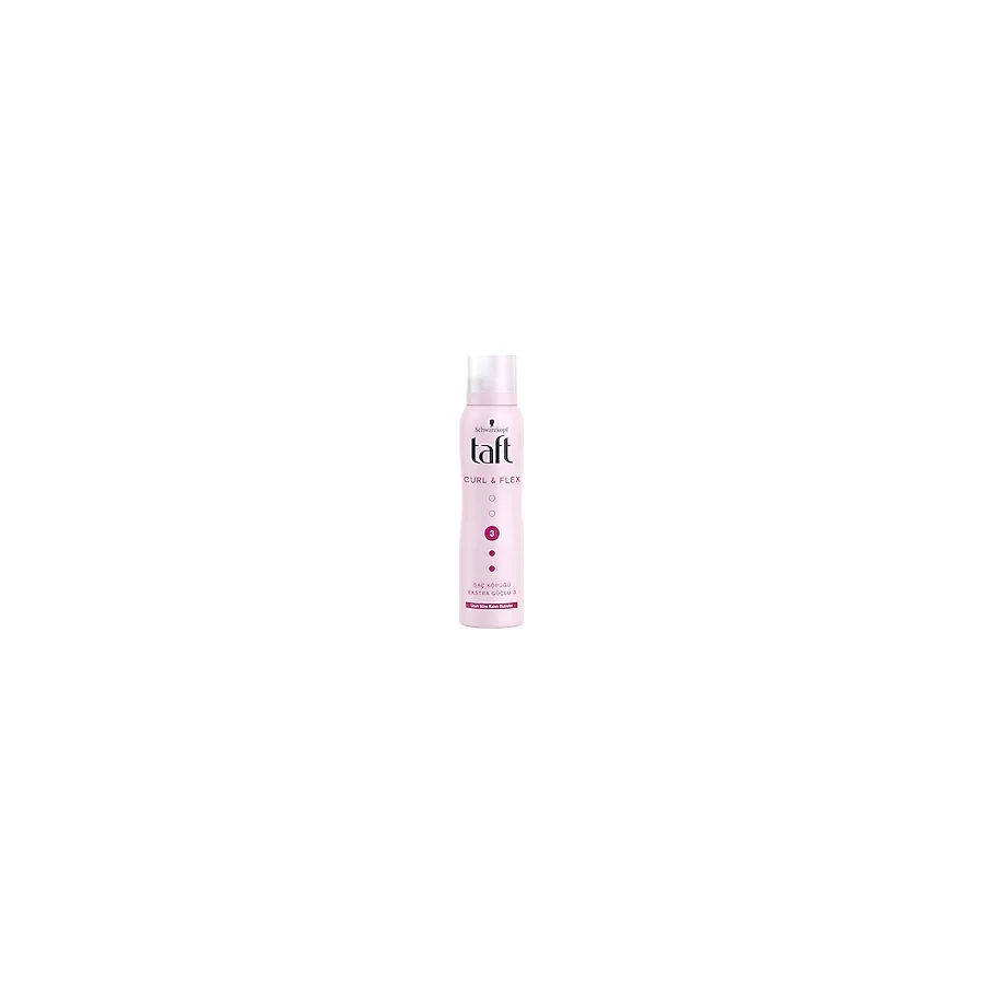 Taft Curl & Flex No:3 150 ml 2 Adet Saç Köpüğü