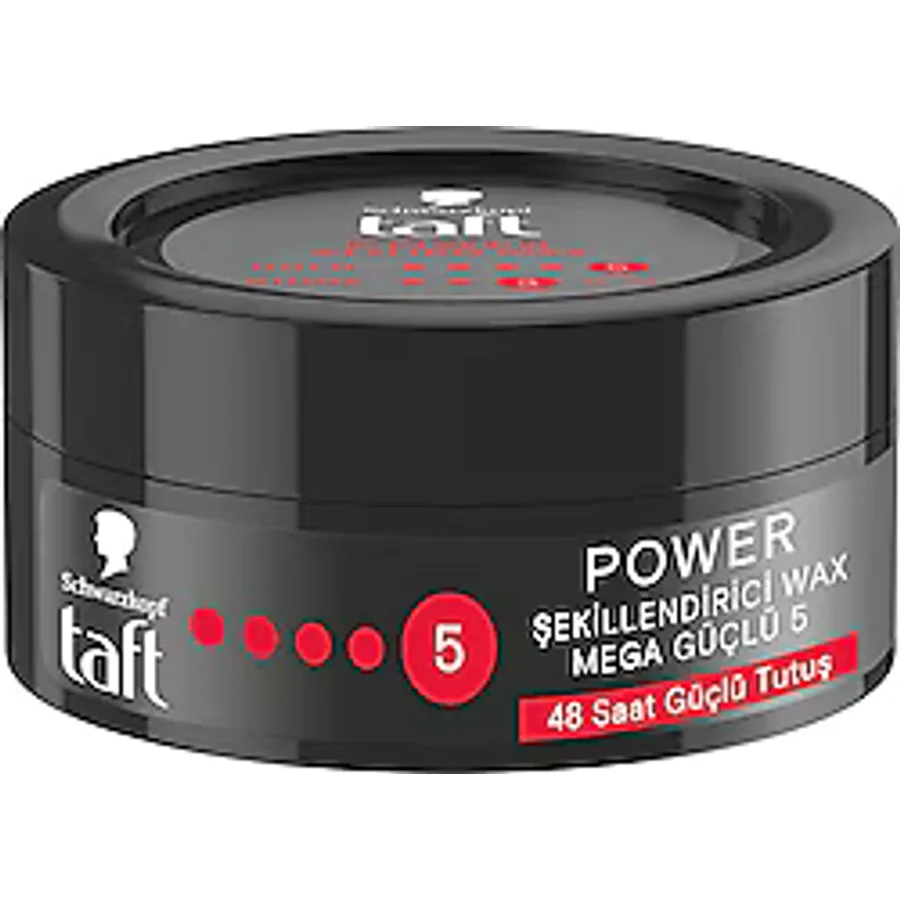 Taft Power 5 Mega Güçlü Wax 75 ml