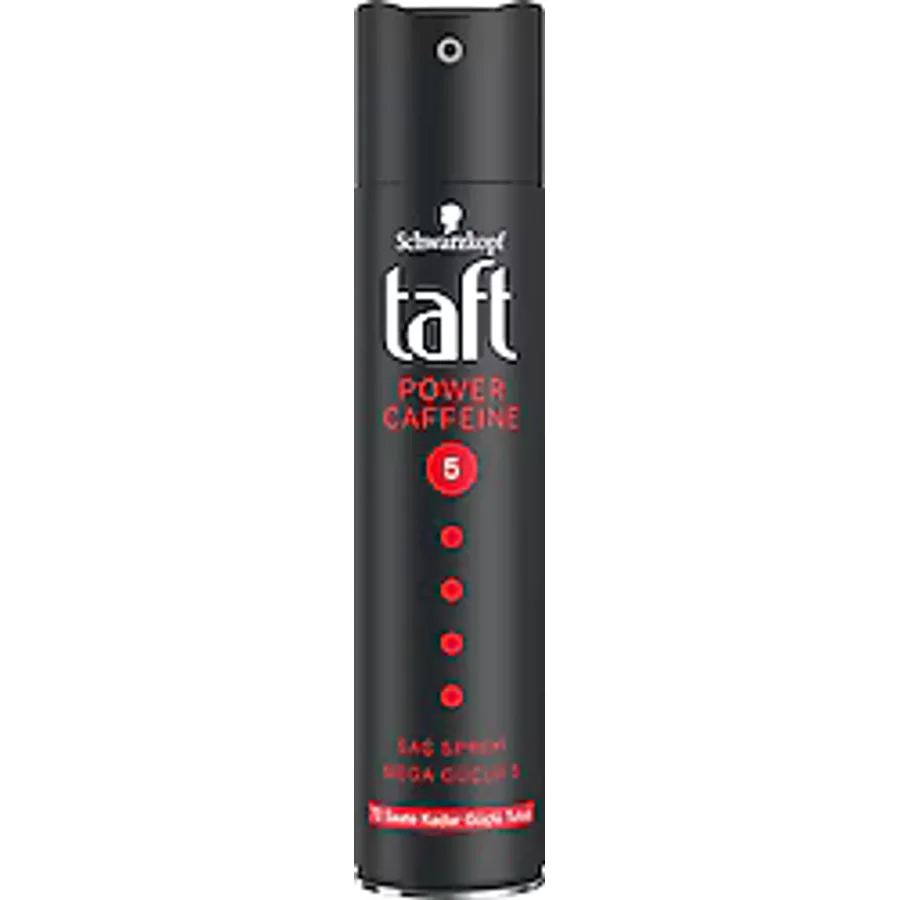 Taft Power Caffeine Mega Güçlü 250 ml Saç Spreyi