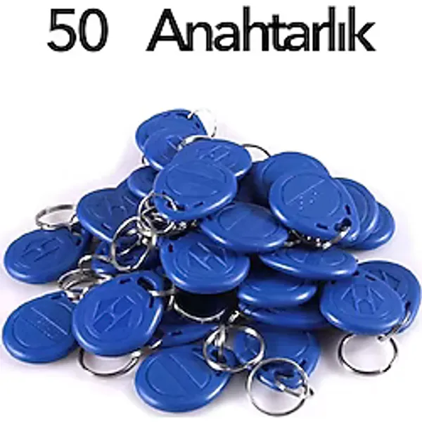 Tag Manyetik Anahtarlık - 50 Adet Göstergeç Proximity Anahtarlık