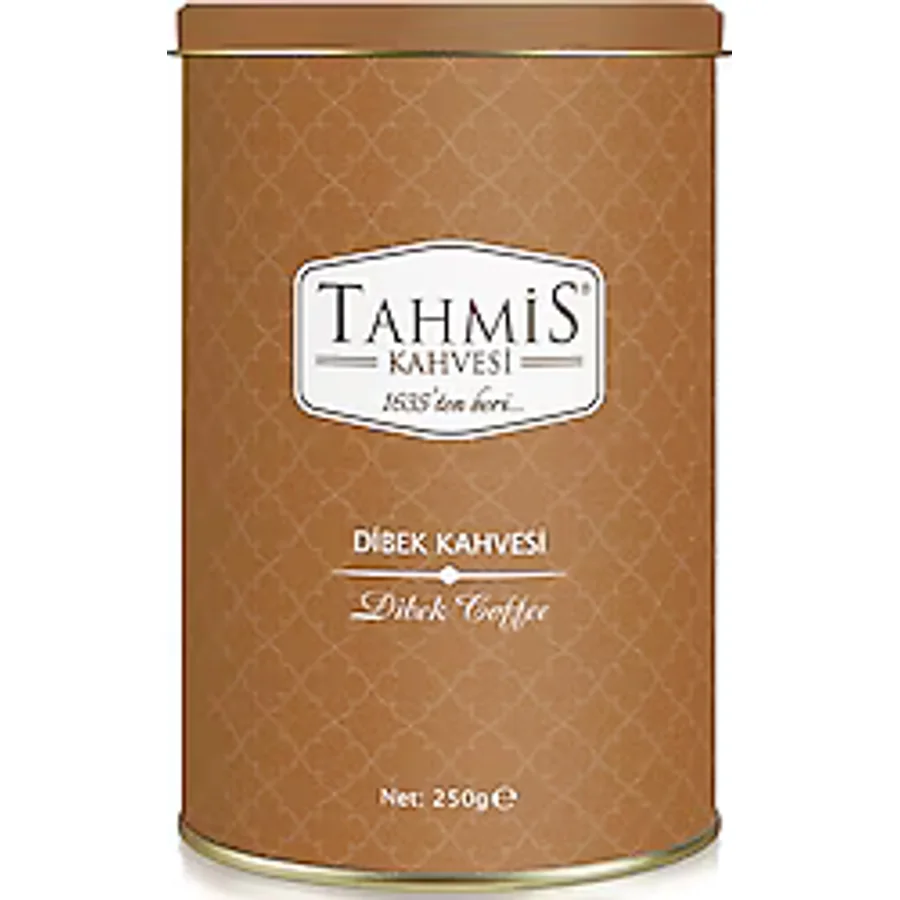 Tahmis Sade Dibek Kahvesi 250 gr Teneke