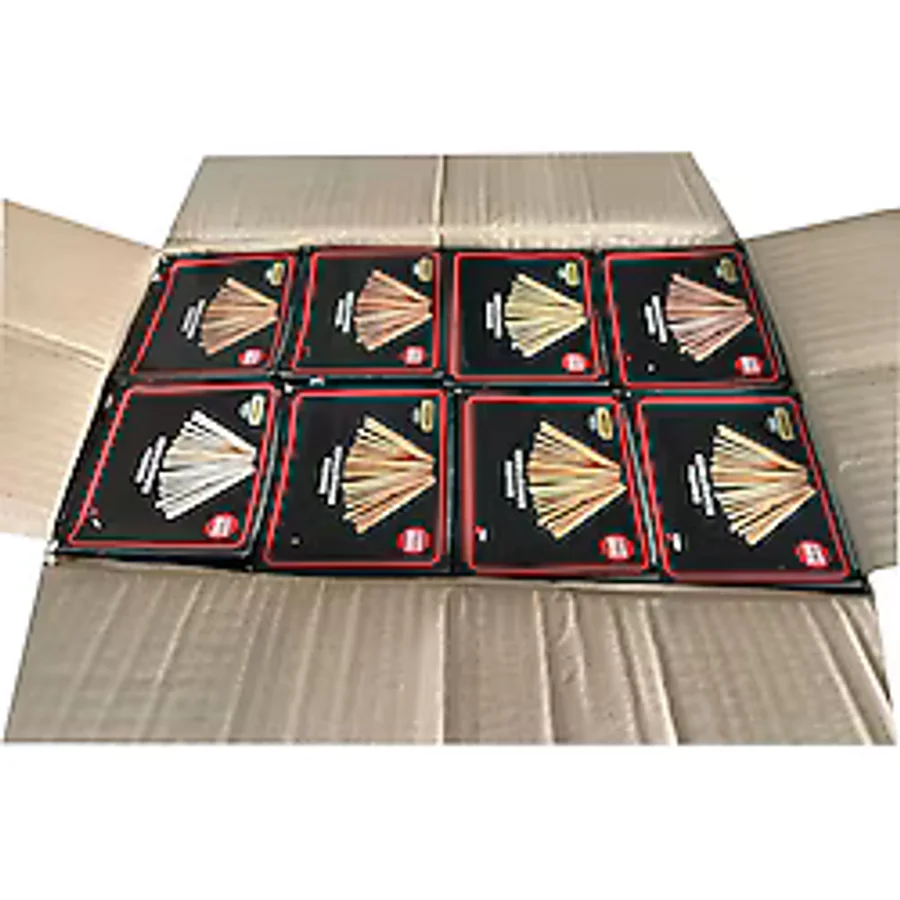 Tahta Ahşap Bambu Çay Kahve Karıştırıcı Çubuk Kaşık - 11 Cm. - 500 Adetlik 24 Paket - Koli Kahverengi