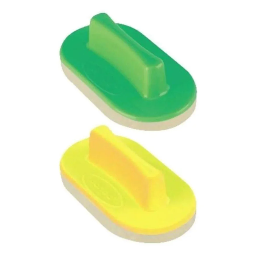 Tahta Silgisi Plastik Sapli 2 Adet Beyaz Yazi Tahta Silgisi Okul Sinif Buro