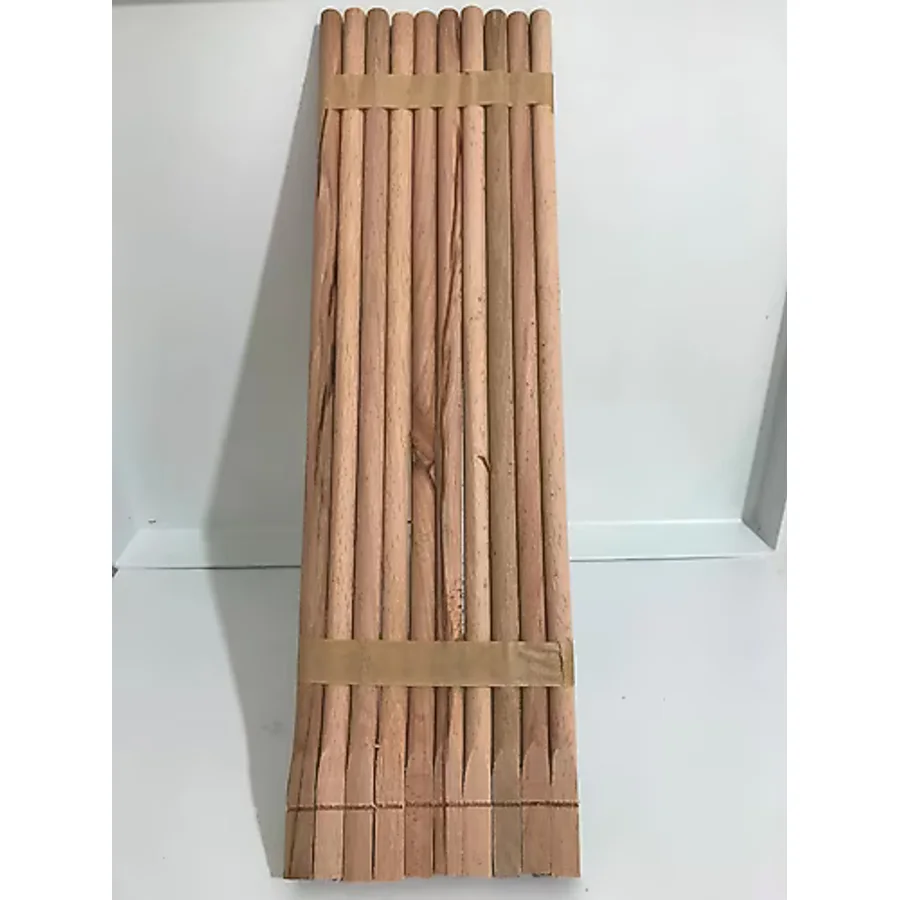 Tahta Tünek 10 Adet 40 Cm Ahşap Tünek