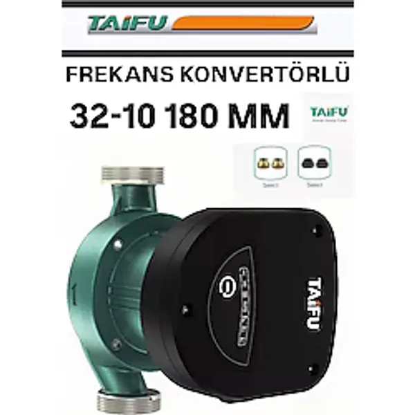 Taifu 32-10/180 Frekans Konvertörlü 220V Sirkülasyon Pompası
