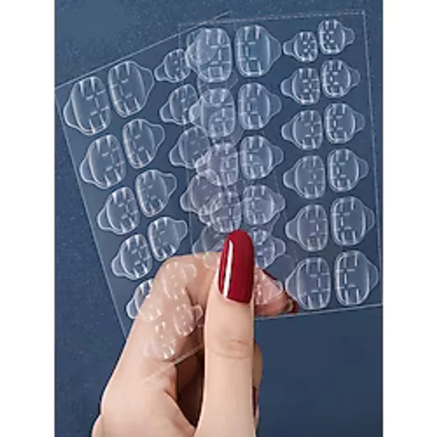 Tak Çıkart Tırnak Yapıştırıcı, 96 Adet ( 4 x 24) Sticker Yapıştırıcı
