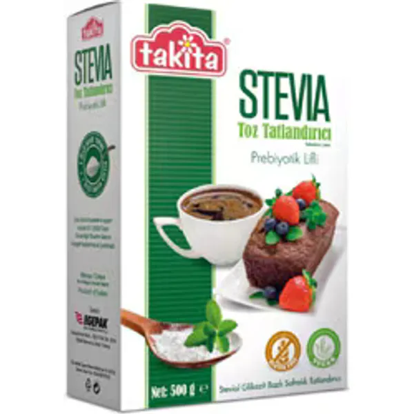 Takita Stevia 500 gr Prebiyotik Lifli Tatlandırıcı