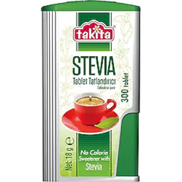 Takita Stevia Tatlandırıcı 300 Tablet