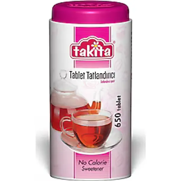 Takita - Tablet Tatlandırıcı - Sakkarın 650 Ad