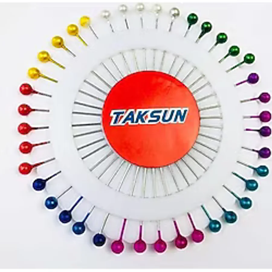 Taksun Renkli Basli Toplu Igne