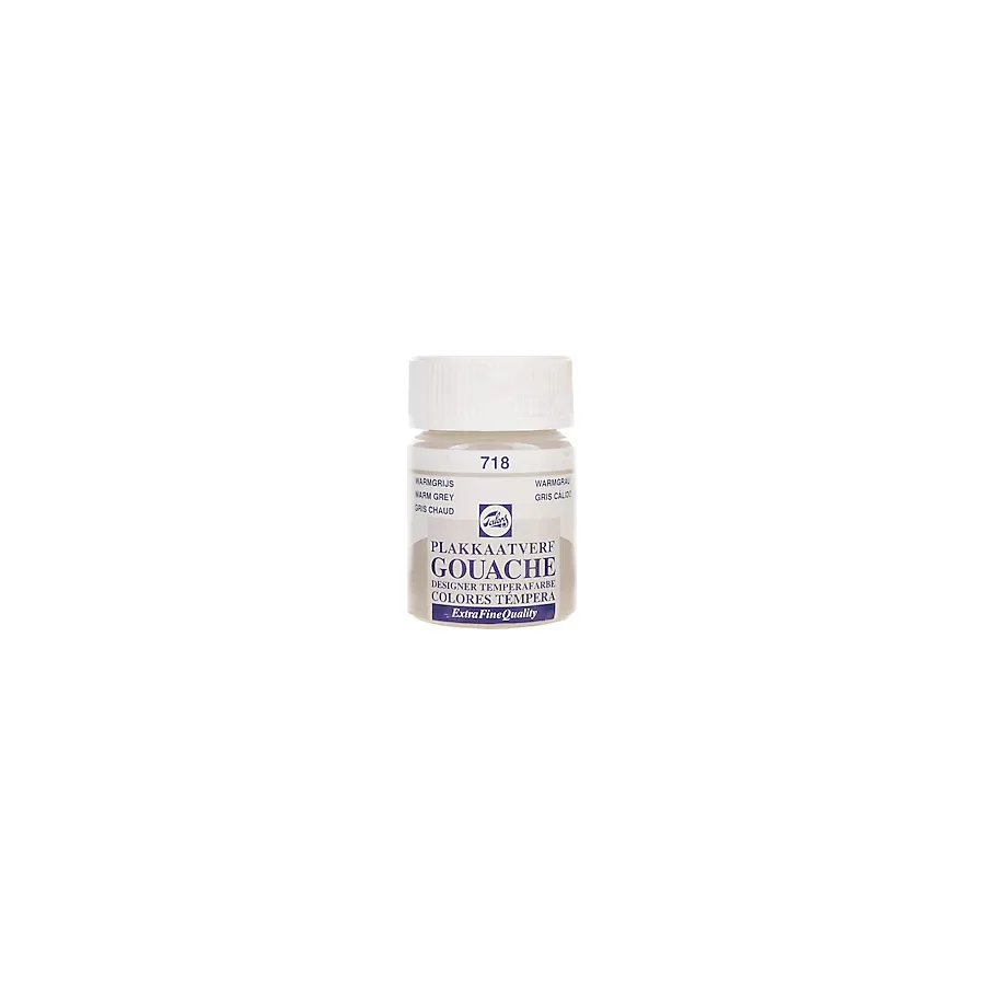 Talens 16 ml Guaj Boya 718 Warm Grey