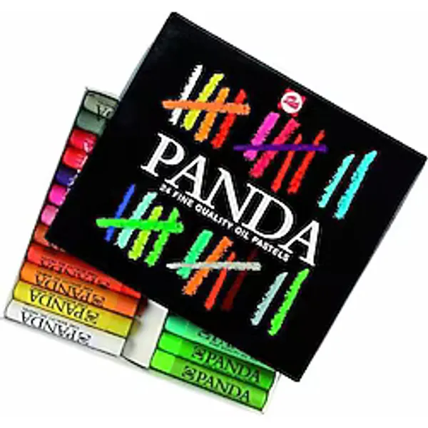Talens Panda 24'lü Yağlı Pastel Boya