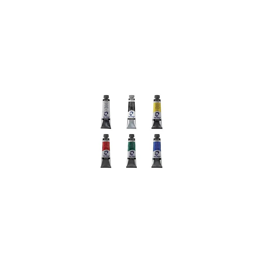 Talens Van Gogh Yağlı Boya 40ml 6'lı Set Ana Renkler