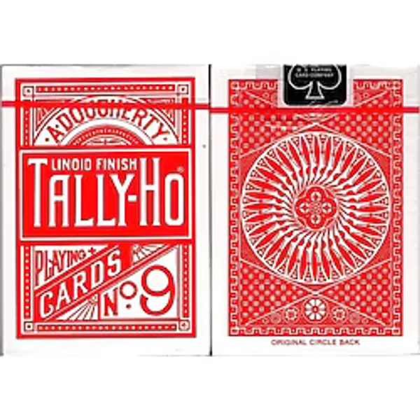 Tally-ho Circle Back Kırmızı Red Oyun Kağıdı İskambil Kartları Destesi