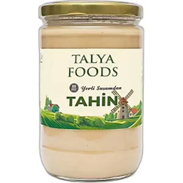 Talya Foods Glutensiz Yerli Susamdan Çiğ Tahin 960g - 960 gr