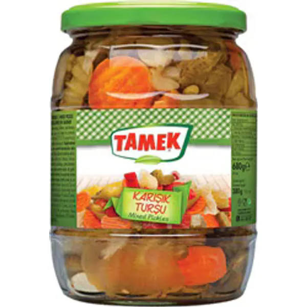 Tamek 680 gr Karışık Turşu