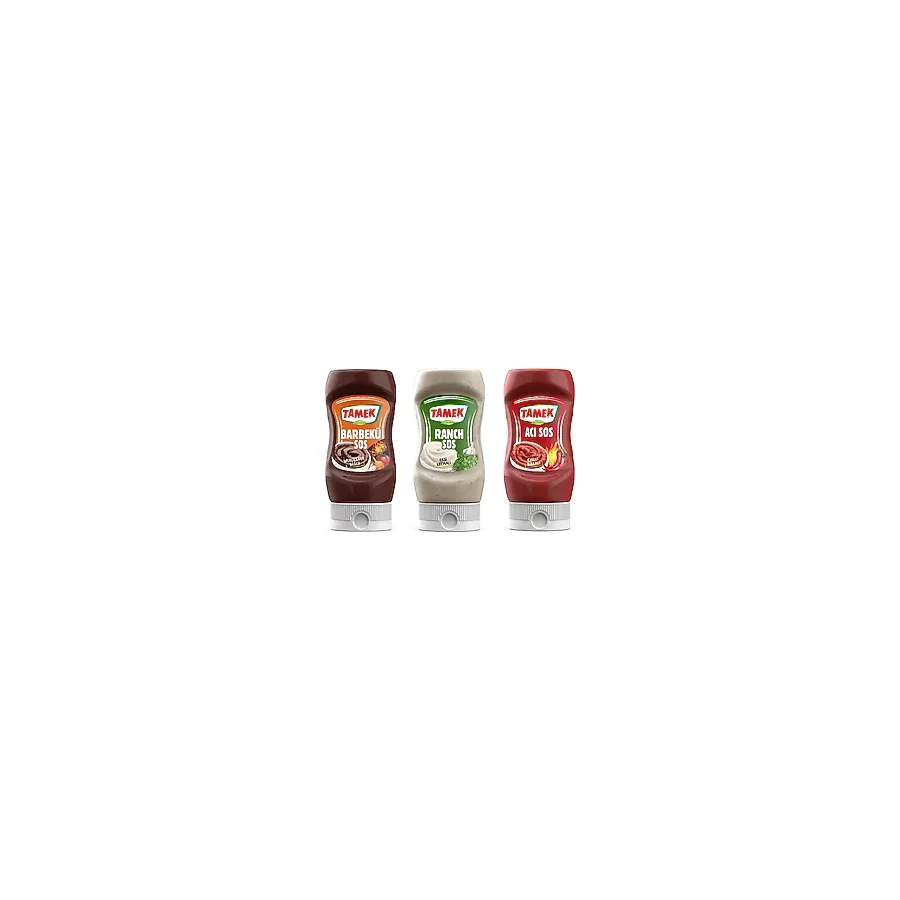 Tamek Barbekü - Ranch - Acı Sos 3 Lü Set