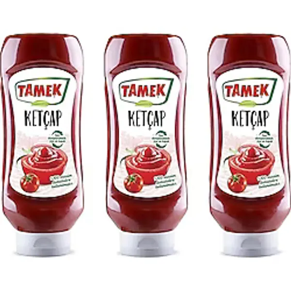 Tamek Ketçap 600 Gr Tatlı X 3 Adet