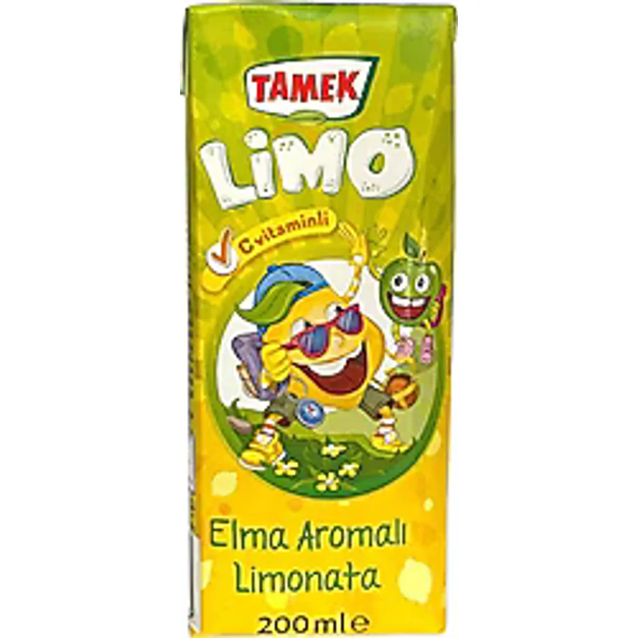 Tamek Limo Elma Aromalı Limonata 200 ml