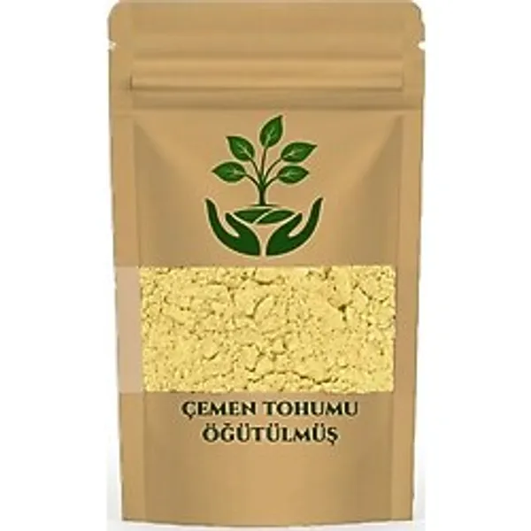 Tan Organik Markalı Çemen (Trigonella Foenum-Graecum) Tozu 1 kg