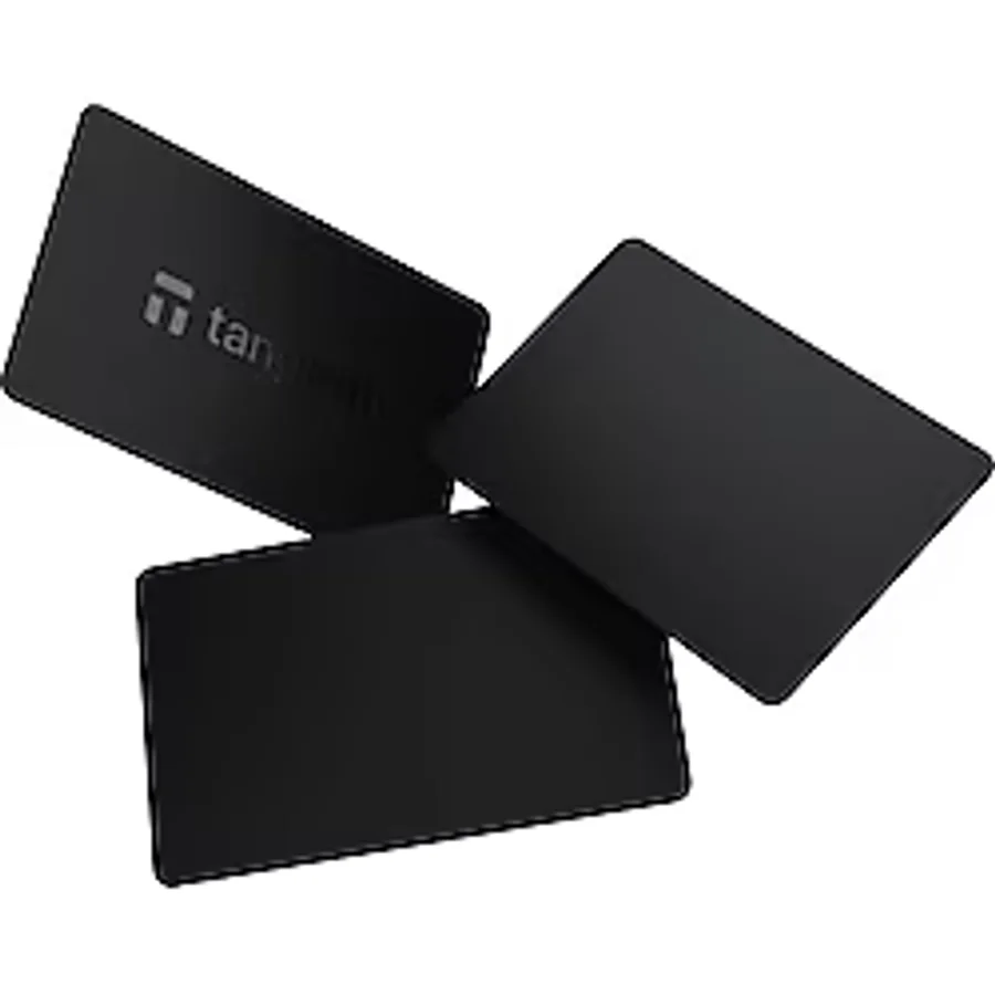Tangem Wallet Stealth Edition Kripto Para Cüzdanı (Nfc-Soğuk Cüzdan)(3'lü Paket)