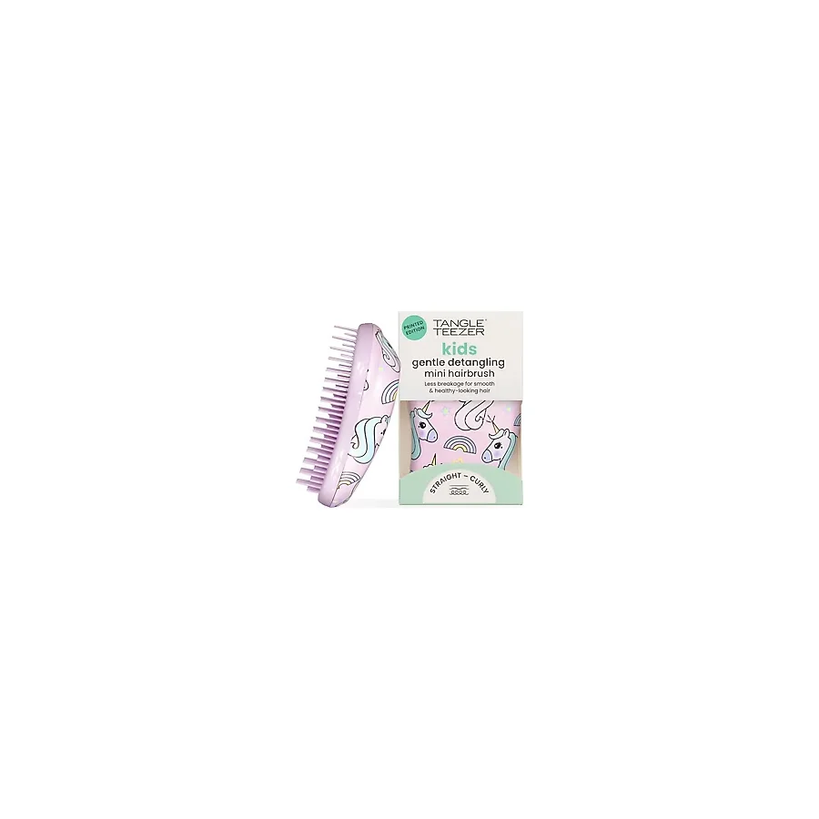 Tangle Teezer Small Original Childrens Unicorn Multi Çocuk Düğüm Açıcı Saç Fırçası-Tarak(Düz ve Kıvırcık Saçlar)