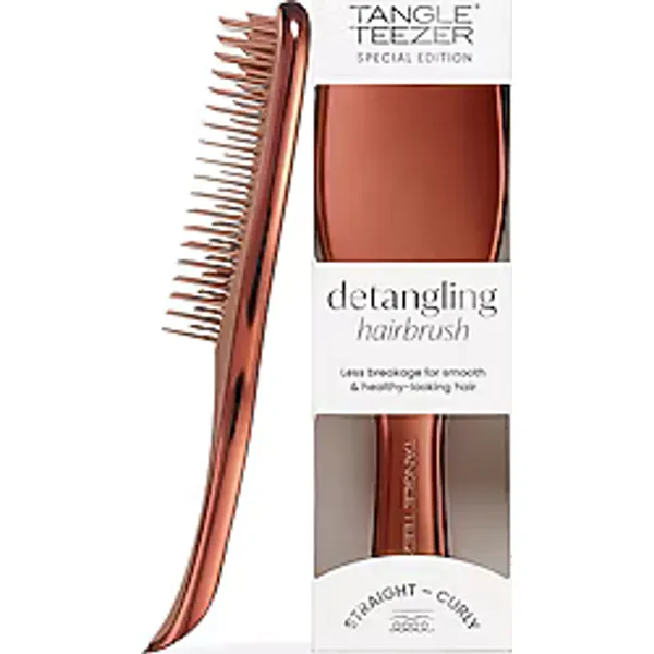 Tangle Teezer The Ultimate Detangler Chrome Chocolate Bronze Saç Fırçası ve Tarağı