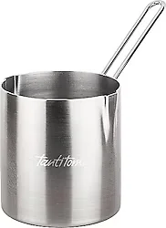 Tantitoni Çift Ağızlı Paslanmaz Çelik 1000 ml Silindir Cezve