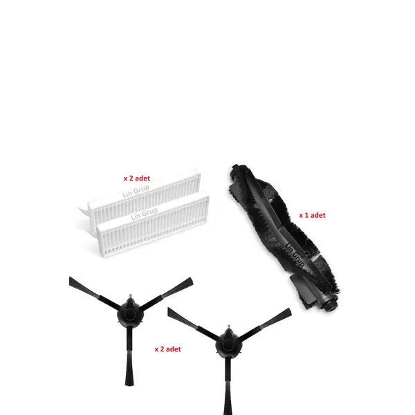 Tapo RV30 Plus, RV30, RV10 Plus, RV10 uyumlu robot süpürge yedek parça