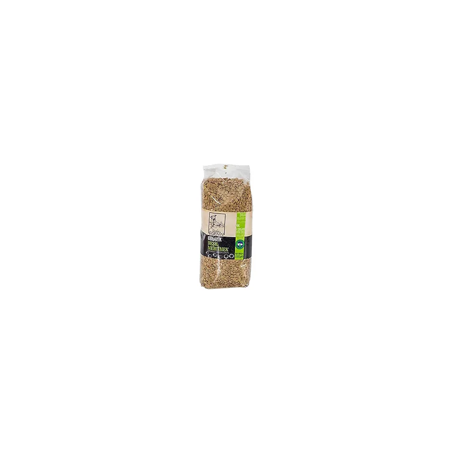 Tardaş Egenin Organik 1 kg Yeşil Mercimek