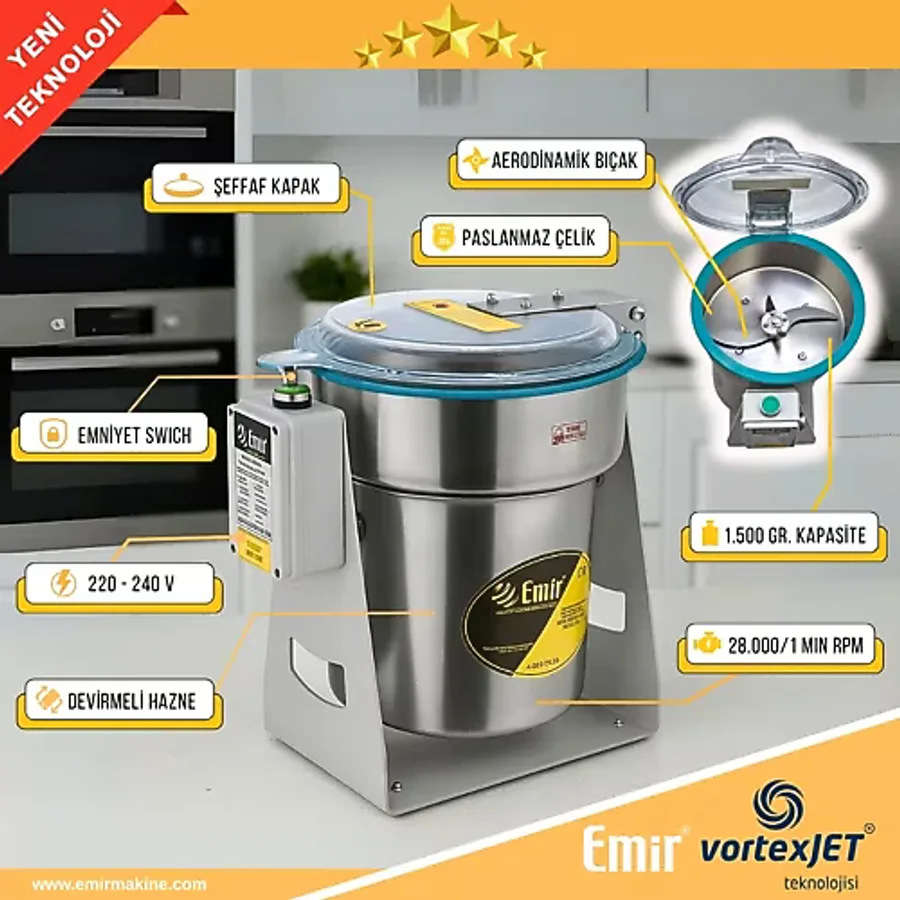 Tarhana Öğütücü Elektrikli Kurugıda Tarhana Çekme Makinası Öğütücü Değirmen Makinesi 1500 Gr 28000 D