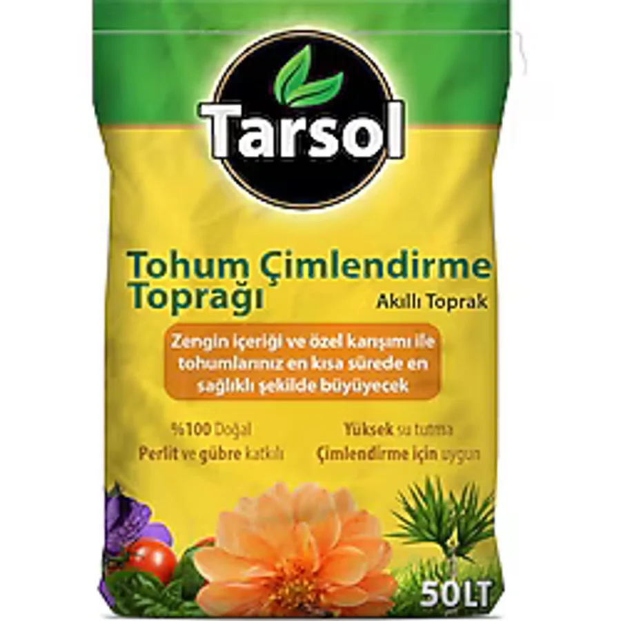 Tarsol Torf Tohum Çimlendirme Toprağı 50 Lt