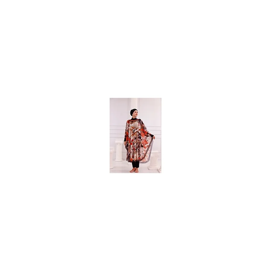 Tarzını Seç Kimono Pareo - Tesettür Pareo - Belek Model 240x135 Cm