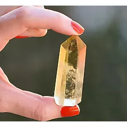 Taş Sandığı Limon Kuvars Taşı Kazık Kütle