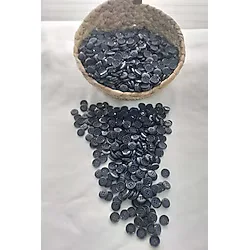 Tasarım Lacivert Renk 1 Cm Çapında Polyester Düğme 50 Adet.