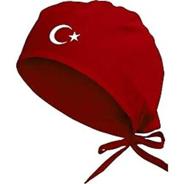 Tasarım Trend Ayyıldız Temalı Özel Tasarım Cerrahi Bone Kırmızı