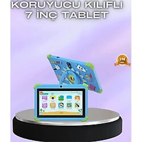 Taşınabilir 7 Inç Tablet Göz Koruyucu Ekran ve Uzun Pil Ömrü