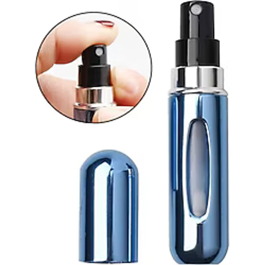 Taşınabilir Mini Parfüm Şişesi Doldurulabilir Atomizer Parfüm Şişeleri Boş Küçük