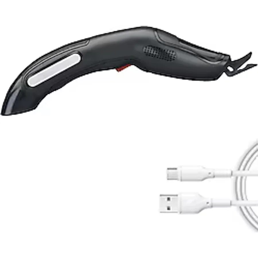 Taşınabilir Şarj Edilebilir Elektirikli Çok Amaçlı Deri Kumaş Kesim Makası - PIN696