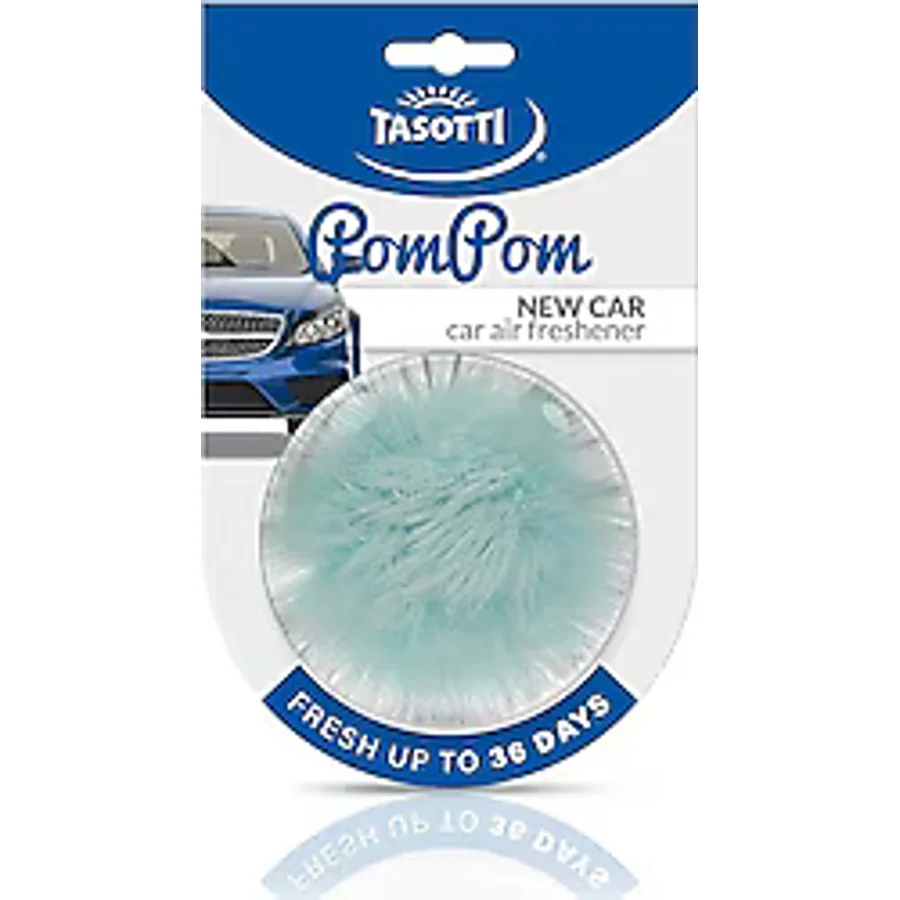 Tasotti Pom Pom New Car Asma Araba Kokusu
